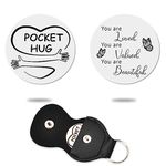 Pocket Hug Token Long Distance Relationship Keepsake Inspirational Gifts for Women Friends Birthday Gifts for Girlfriend Wife Fiance Christmas Gifts for Daughter Granddaughter Niece