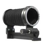 Fotga Macro Extension Bellows with Single Rail Slider for Canon EOS EF EF-S Mount Lens DSLR Camera 5D Mark IV, 5D Mark III, 1D 1Ds 200D 7D 6D 5D Mark II, 90D 80D 70D 77D 850D 760D 750D 1500D