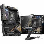 MSI MEG Z890 ACE Motherboard, ATX - Supports Intel Core Ultra Processors, LGA 1851, DDR5 6400+MHz/OC, PCIe 5.0 & 4.0 x16, M.2 Gen5, Marvell AQC113CS 10G LAN, Wi-Fi 7, Thunderbolt 4