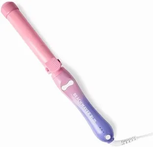 The Beachwaver Co. Beachwaver B1.25 Rotating Curling Iron - Pink Sunset | Automatic 1.25 Inch Ceramic Curling Iron | Auto-Shut Off, Travel-Friendly, Dual Voltage | B-Series (BW17SS)