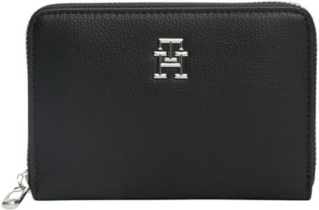 Tommy Hilfiger Portefeuille Femme Essential Petit, Noir (Black), Taille Unique