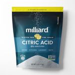 Milliard Citric Acid - 100% Pure Fo