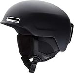 Smith Lightweight Maze-AD Men's Outdoor Ski Helmet available in Matte Black - Size 63 - 67 cm