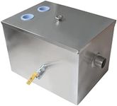 Underground Grease Interceptor Grease Trap Residential for Sink Commercial Fat Separator Kitchen Restaurant