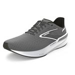 BROOKS Men's Hyperion GTS Sneaker, Gunmetal/Black/White, 8 UK