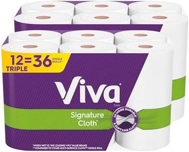 Viva Signature Cloth Paper Towels, 12 Triple Rolls, 141 Sheets per Roll