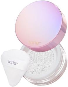 tarte creaseless setting powder – Loose Face Powder, Lightweight Oil-Absorbing Formula for Longwear Finish, Vegan & Cruelty-Free, full size, translucent