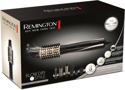 Remington Blow Dry & Style Air Styler – 6 Attachments, 1200W