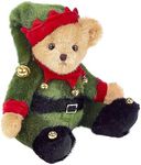 Bearington Jingle Toes Christmas Be