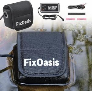 5Ah High-Capacity Fish Finder Battery and Charger Kit,Compact & Portable for Kayak,Compatible with GPS,Fish Finders,and Most 12V Electronics,with a Reusable Lifespan of at Least 5 Years