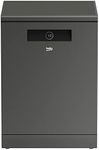 Beko BDEN38640FG 16 Place Setting Freestanding Dishwasher - Graphite