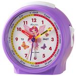 Ravel Children's Bedside Alarm Clock - Purple Fairy