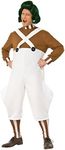 Rubie's Men's Willy Wonka and The Chocolate Factory Deluxe Oompa Loompa Costume, Multi, Standard