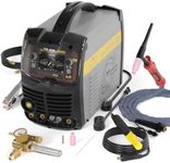 MATRIXINGWELDER TIG-205 PRO AC/DC TIG Welder 200Amp with Pulse, with LED Display, Aluminum TIG Welding Machine 110V/220V with HF/Lift TIG/Stick/MMA/SPOT