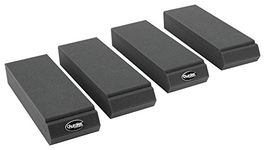 Auralex Acoustics MoPAD Monitor Acoustic Isolation Pads, 2" x 4" x 12", 2 Pairs, Charcoal