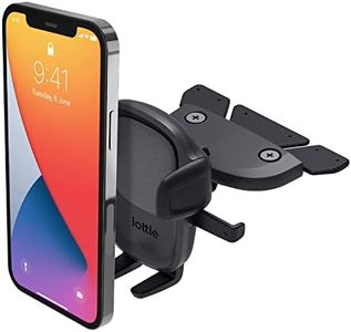 iOttie Easy One Touch 5 CD Slot Mount - Universal Car Phone Holder for iPhone, Google, Samsung, Moto, Huawei, Nokia, LG, and All Other Smartphones