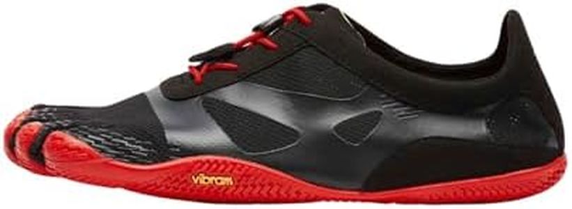 Vibram FiveFingers Men's KSO EVO, Black/Red, 40 EU / 8-8.5 US, Black/Red, 40
