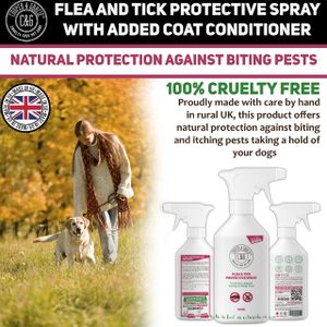 Cooper and Gracie Dog Flea Spray 500ml – Natural Pest Control
