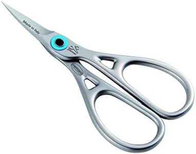 REMOS Tijeras de uñas con mangos grandes y filo de acero inoxidable dentado