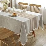 JIALE Tablecloths for Rectangle Tab