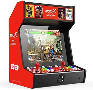 NEOGEO MVSX Home Arcade Machine with 50 Pre-Loaded SNK Classic Games, Including The King of Fighters/Samurai/Metal Slug and More