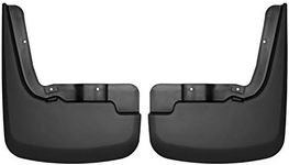 Husky Liners — Front Mud Guards | Fits 2019-2024 Chevrolet Silverado 1500 (Excludes ZR2, LT Trail Boss, Custom Trail Boss) - Black, 2 Pc | 58261