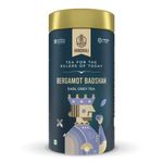 Hindraj Earl Grey Herbal Tea (Bergamot Badshah) |Pyramid Tea Bags| Blended with 100% Natural Bergamot Oil | Citrusy and Refreshing | Brewed Hot or Iced Tea | No Added Sugar (18 Tea Bags, 1.5 g Each)