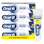 Oral-B Gum & Enamel Pro-Repair Original Toothpaste 400 ml (100 ml x 4), Shipped in Eco-Friendly Recycled Carton