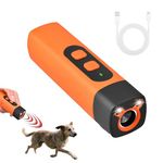 Kenmohuo Anti Barking Device for Dogs, Bark Shield Repeller 3 Modes, Ultrasonic Dog Barking Deterrent Devices with LED Flashlight, Stop Barking Dog Device, Sonic Anti Bark Tool for Outdoor Indoor