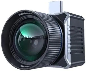 Thermal Master T2 Max Thermal Vision for Android, 512x384 Super Resolution Thermal Monocular with 50Hz, Hotspot Tracker, 15mm Manual Lens, 15x Digital Zoom, Grey