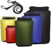 Pimoys 5 Pack Waterproof Dry Sacks,