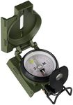 Military Compass, with Sighting Lines, Impact Resistant & Waterproof Compass for Outdoor, Hiking, Hunting, Backpacking Camping,Tactical, and Survival