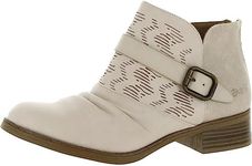 Blowfish Malibu Women's Valari Ankle Boot, Clud Locsherf/Rollerrep/Whtsan, 7.5