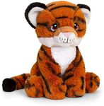 Deluxe Paws Plush Cuddly Soft Eco Toys 100% Recycled (Tiger)