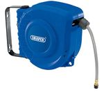 Draper 15047 Retractable Air Hose Reel, 31.8cm x 16.6cm x 27.4cm, Blue