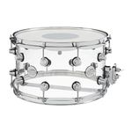 DW Design Series Acrylic Snare Drum - 8x14, Clear