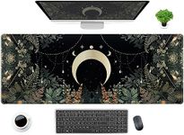 Cute Green Forest leaves Desk Mat W