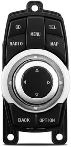 maXpeedingrods 9206444 Media Switch Controller Joystick, 10-Pin, Fit for BMW 5, 7, X3 Series (2007-2017), Replaces 65829206444, 65829206446, 65829212451