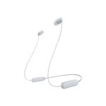 Sony WI-C100 Wireless in-Ear Bluetooth Headphones with Built-in Microphone, White