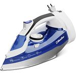 Steam Iron With Retractable Cords