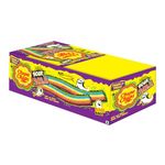 Chupa Chups , Sour Belt, Mixed Fruit Punch Flavour, Soft & Chewy Toffee Pack, 691.2 Grams- Pack of 12