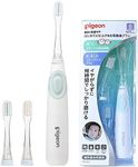 Pigeon Electric Toothbrush for First Time Finishing, Green, 1 Piece (x1)