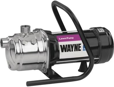 WAYNE PLS100 1 HP Portable Stainless Steel Lawn Sprinkling Pump