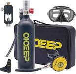 OIOEEP Mini Scuba Diving Tank with 