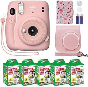 Fujifilm Instax Mini 11 Camera + Case + Film Pack