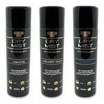 Car Cologne Dry Mist Cologne Collection Set of 3 - Car Air Freshener Sprays Inspired by Designer Scents - 3-in-1 Blast Can with Air Sanitiser and Odour Eliminator - Suitable for Vehicles, Home, Office