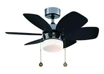 Westinghouse Lighting 7221314 Contemporary Flora Royal Ceiling Fan in Gun Metal Finish