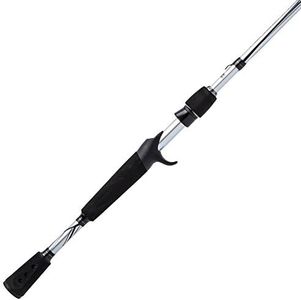 Abu Garcia 6’6” Vengeance Casting Fishing Rod, 1-Piece Rod, 6’6” 1-Piece Casting Rod for All Types of Fishing