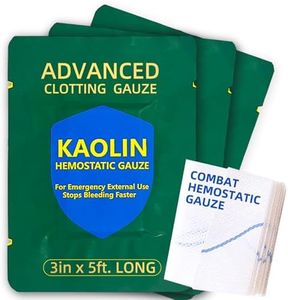 Quick Clot Kaolin Hemostatic Gauze – First Aid Supplies for Fast Bleed Stop