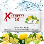 Krampade Potassium Magnesium Supplement Electrolytes Powder - 50 mg Mag + 2000 mg K, >2X More Than Coconut Water | Cramp Relief | Hydration Packets